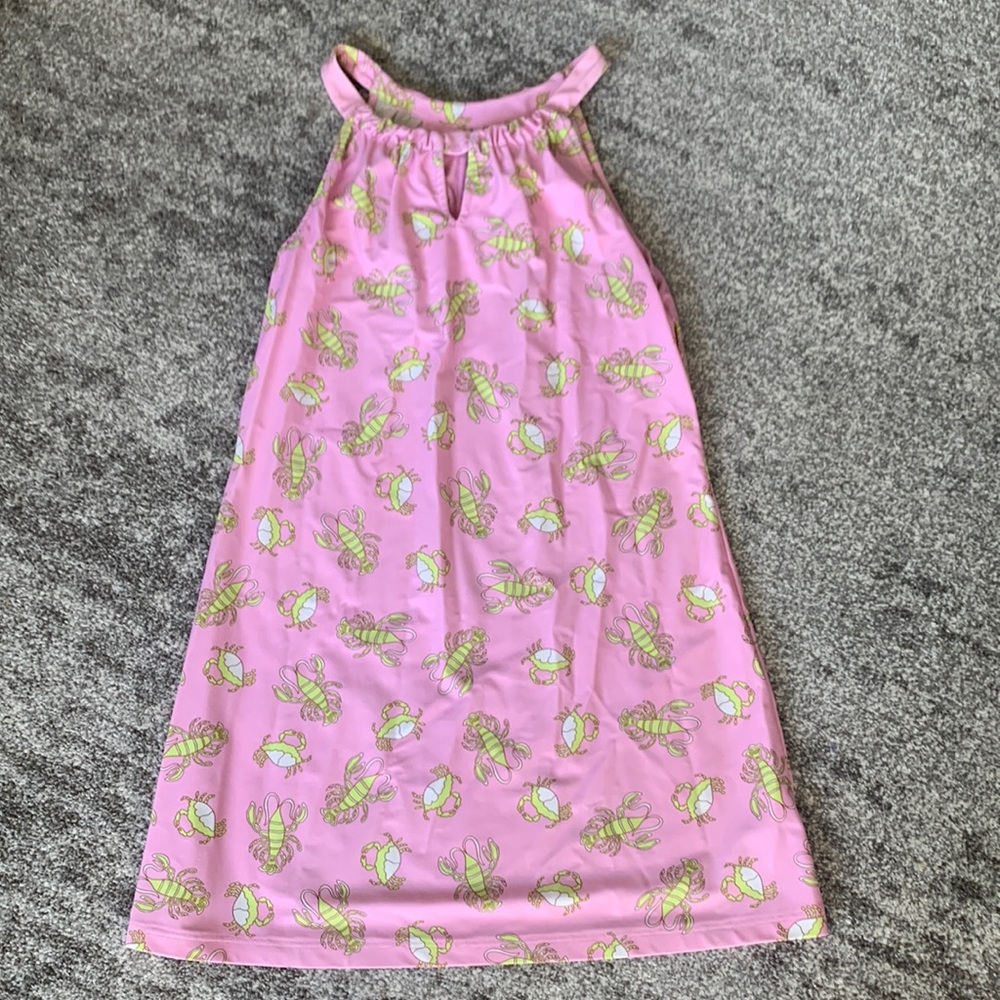 Jude Connally - pink critter dress - small